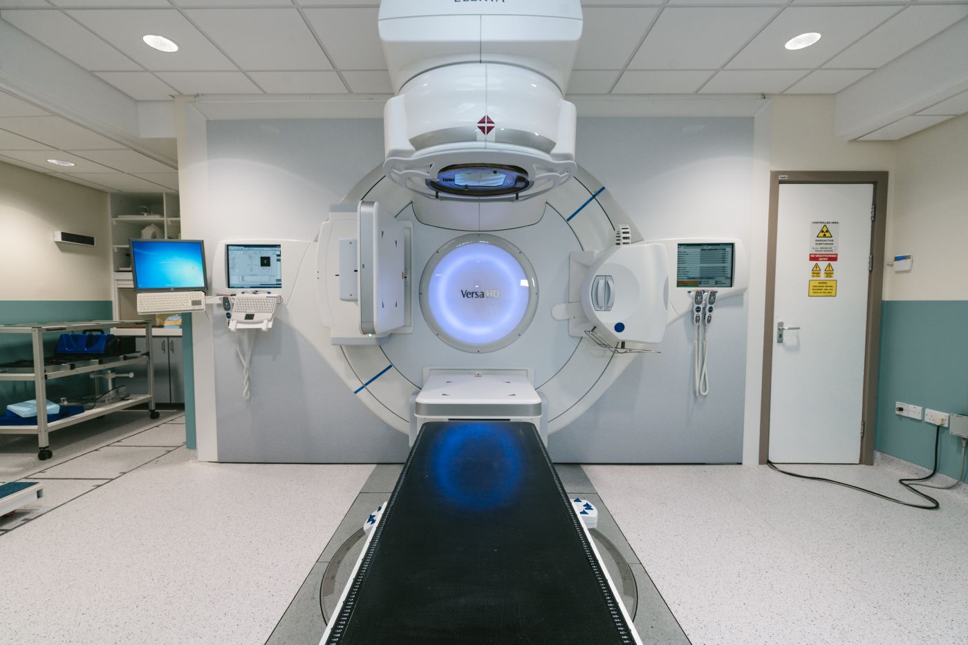 Modern radiation therapy treatment room